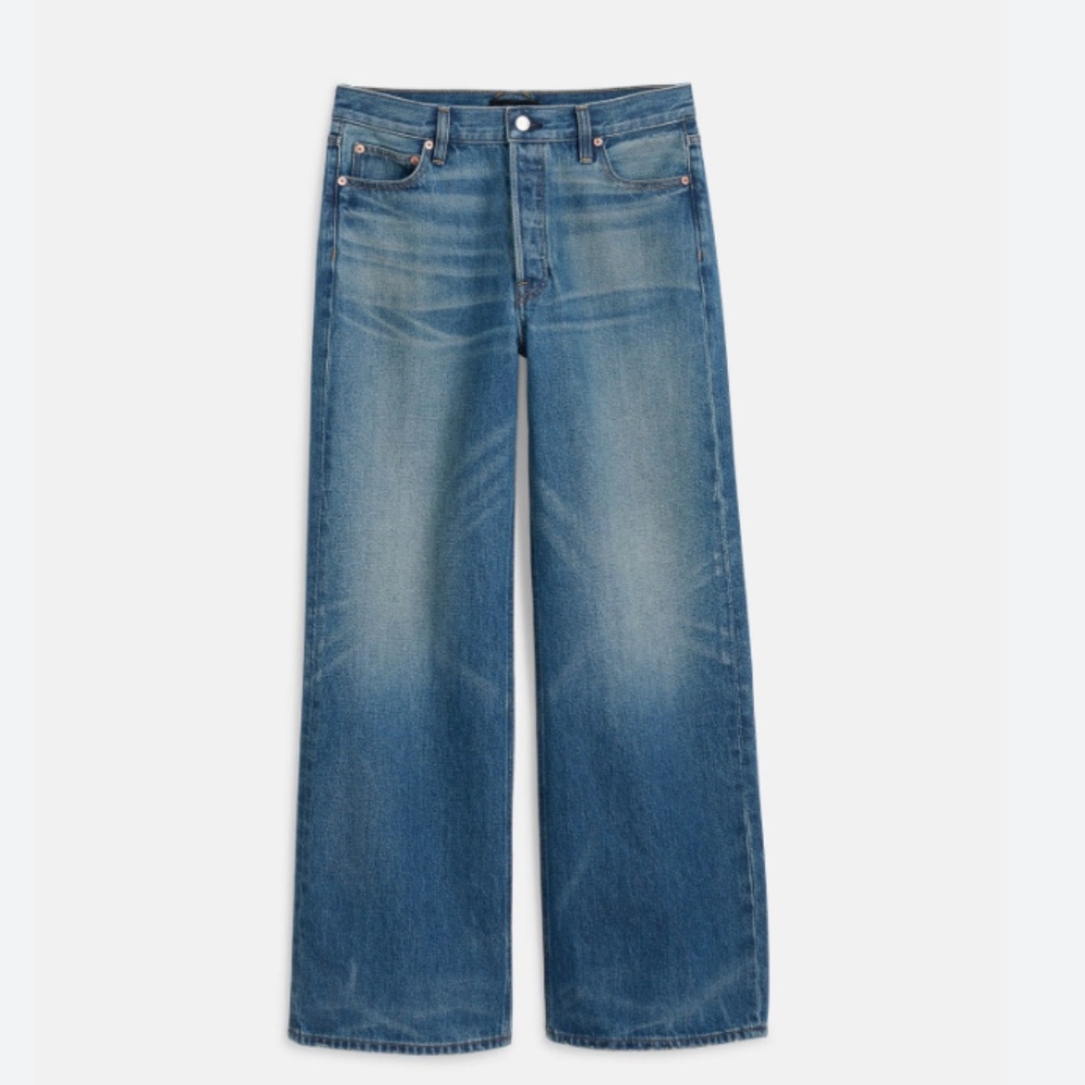 NWT Alex Mill Alek Relaxed Wide Leg Jean - Size 32